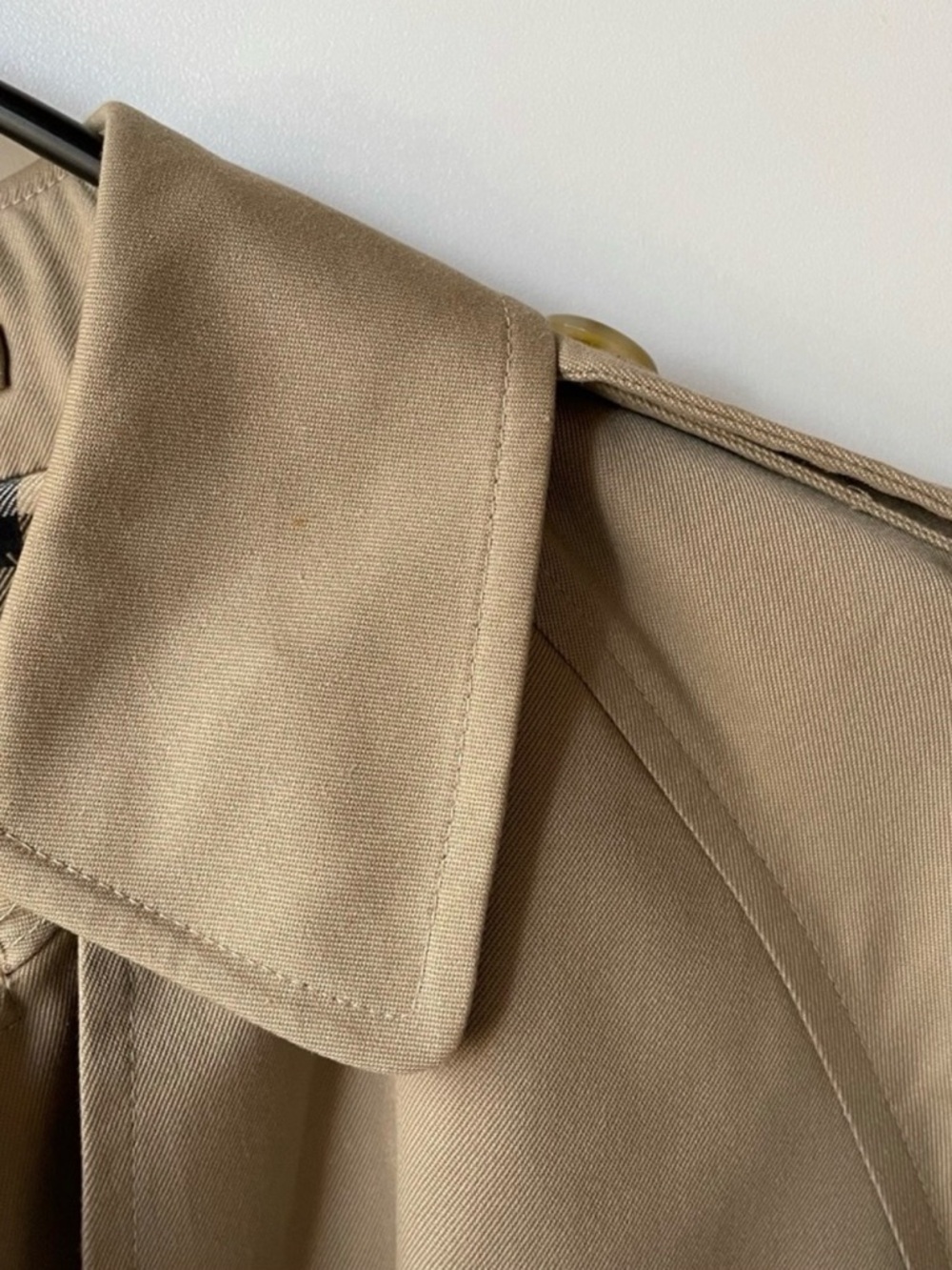 Burberry Chelsea Heritage Trench Coat Honey Tan US 8 Long Belted England Classic - Picture 7 of 14